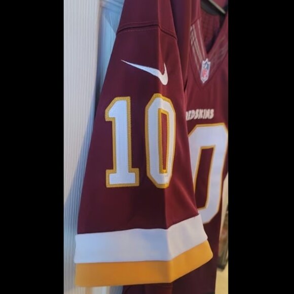 ROBERT GRIFFIN III RG3 NIKE ELITE ON FIELD JERSEY NEW NWOT STITCHED 52 XL $249 - Picture 4 of 11